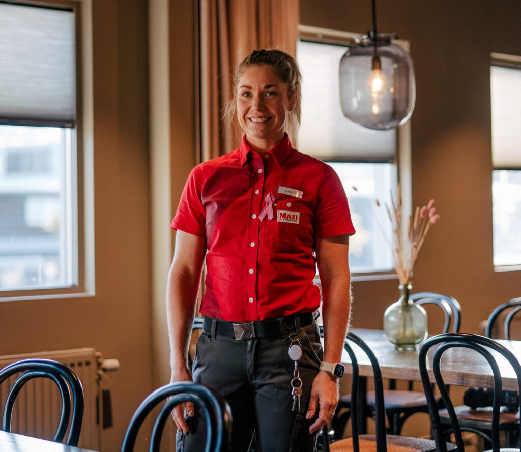 Sofie Klingberg på Ica Maxi